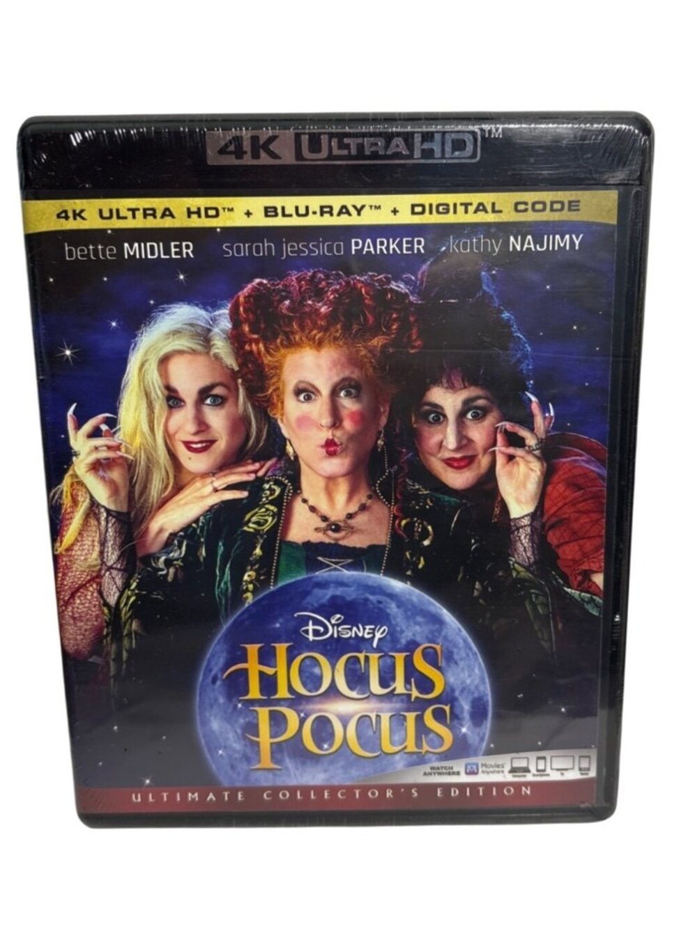 Disneys Hocus Pocus 4K Ultra HD Blu-Ray Digital Code Ultimate Collectors Edition